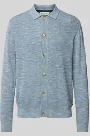 TOM TAILOR Regular fit gebreid jack met katoen