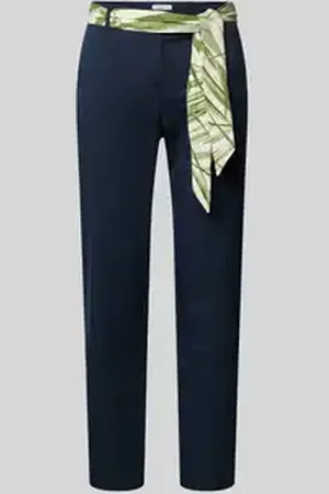 Christian Berg Slim fit chino met strikceintuur