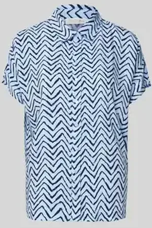 Christian Berg Relaxed fit blouse met kapmouwen