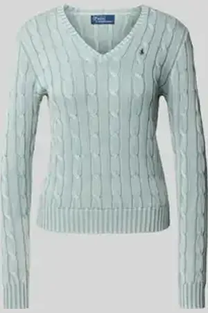 Ralph Lauren Gebreide pullover met V-hals, model 