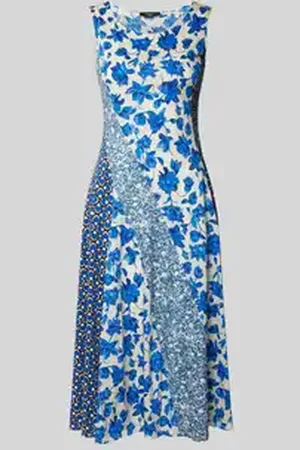 Max Mara Midi-jurk in mouwloos design, model 