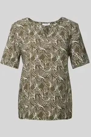 Christian Berg Slim fit blouseshirt met tuniekkraag