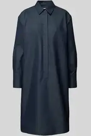 More Knielange jurk in denimlook