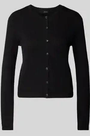 VERO MODA Gebreid jack met geribde zomen van zuiver katoen, model 