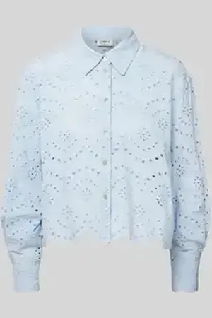 ONLY Relaxed fit overhemdblouse van puur katoen, model 