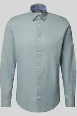 TOM TAILOR Regular fit vrijetijdsoverhemd van chambray