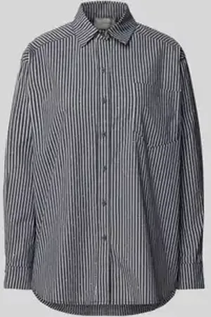 Neo Noir Regular fit overhemdblouse met siersteentjes, model 