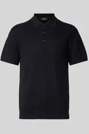 Cinque Regular fit poloshirt met structuurmotief, model 