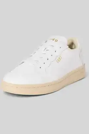 GANT Leren sneakers met labelprint, model 