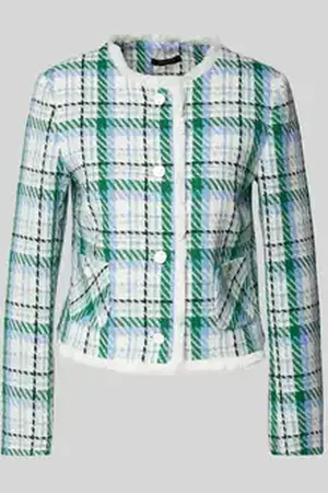 More & More Blazer met opgestikte franjes