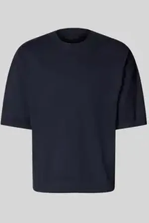 JACK & JONES T-shirt in gebreide look met ribboorden