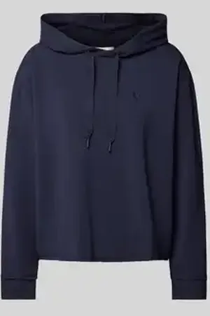 QS by s.Oliver Relaxed fit hoodie van katoenmix