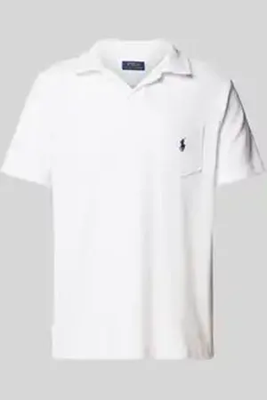 Ralph Lauren Regular fit poloshirt met borstzak, model 