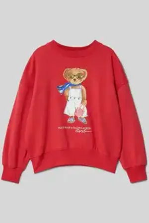 Ralph Lauren Sweatshirt met labelprint