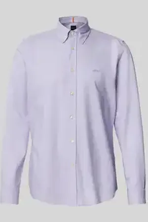 HUGO BOSS Regular fit vrijetijdsoverhemd met button-downkraag, model 