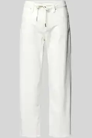 QS by s.Oliver Straight fit jeans van katoenmix, model 