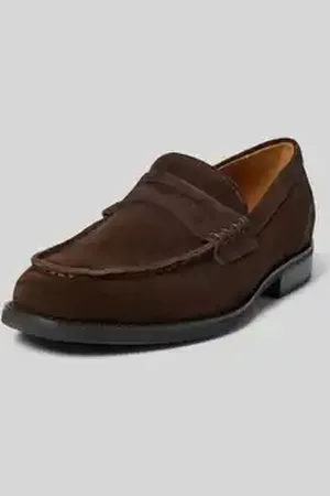 Vagabond Loafers met labeldetail, model 