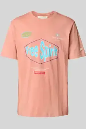 Champion T-shirt met labeldetails