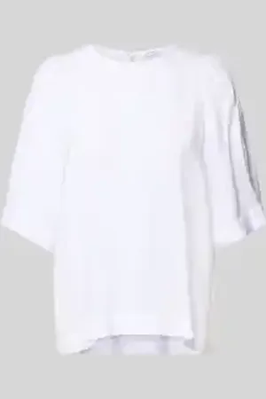 Seidensticker Regular fit linnen blouseshirt met 1/2-mouwen