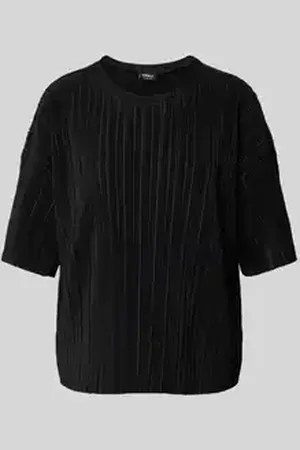 ONLY Boxy fit T-shirt met plissés, model 
