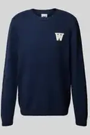 WoodWood Trui in gebreide look
