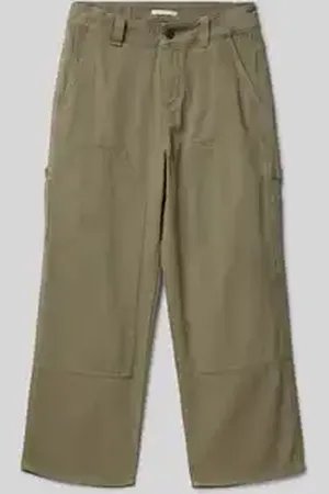 TOM TAILOR Baggy broek van katoen