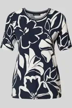 Betty Barclay T-shirt van viscosemix met ronde hals