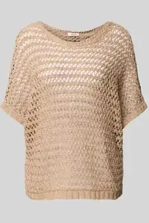 B YOUNG Gebreide pullover met vleermuismouwen, model 