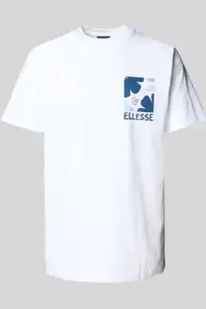 Ellesse T-shirt met labelprint, model 