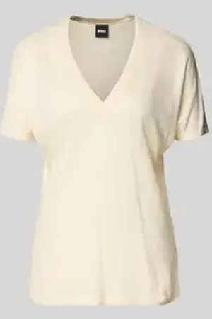 HUGO BOSS T-shirt met V-hals, model 