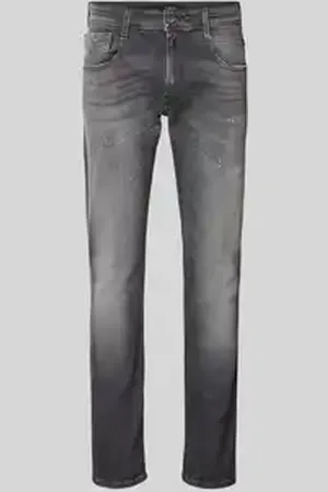 Replay Slim fit jeans in used-look, model 
