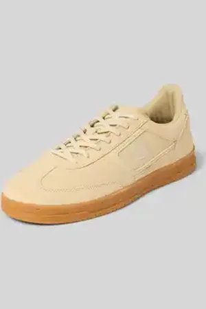 Champion Leren sneakers met logostitching, model 
