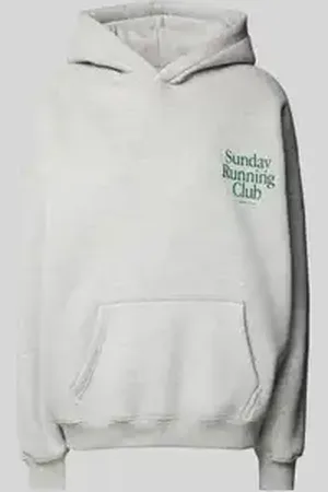 Another Cotton Lab Oversized hoodie met statementprint, model 