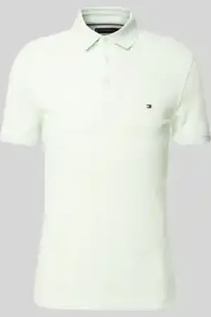 Tommy Hilfiger Slim fit poloshirt met logostitching, model 