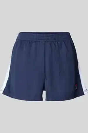 Fila Regular fit korte broek met logobadge, model 