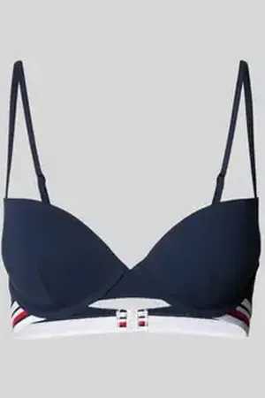 Tommy Hilfiger Push-upbikinitop met verstelbare spaghettibandjes