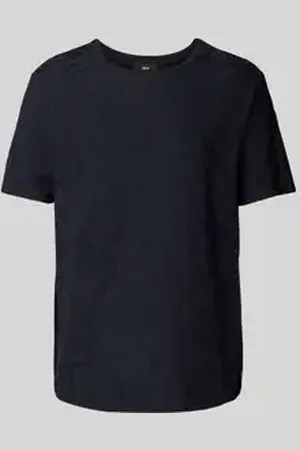 Cinque T-shirt met lyocell en labeldetail, model 