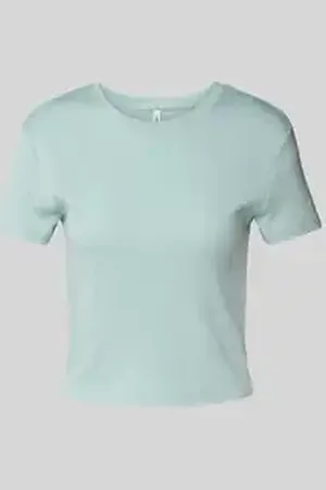 ONLY Slim fit T-shirt van puur katoen, model 