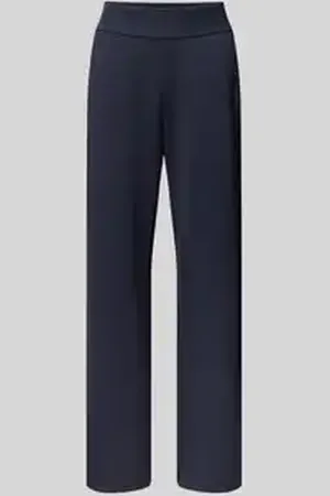 Armani Exchange Straight leg sweatpants met brede elastische band