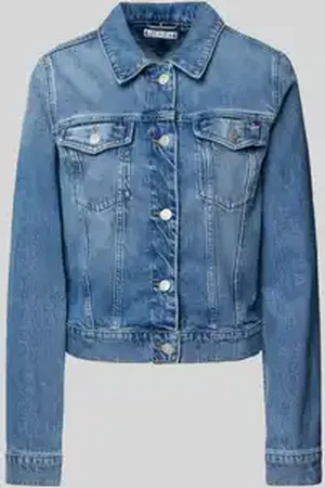 Tommy Hilfiger Slim fit jeansjack van katoenmix