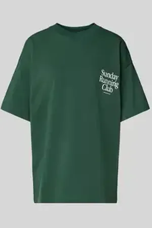 Another Cotton Lab Oversized T-shirt met ronde hals