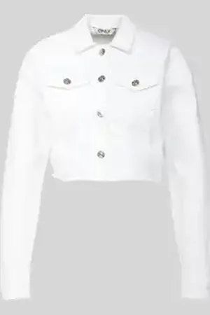 ONLY Regular fit jeansjack van katoenmix, model 
