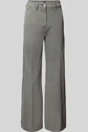 Stefanel Wide leg jeans met steekzakken