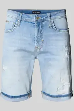Antony Morato Skinny fit korte jeans in destroyed-look