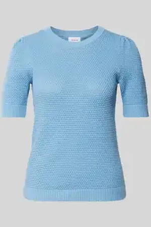 VILA Gebreide pullover met ribboorden, model 