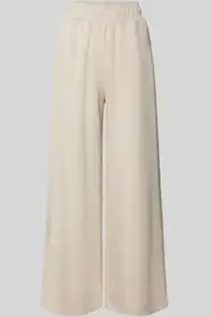 mbyM Wide leg stoffen broek met steekzakken, model 