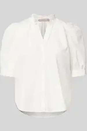 Christian Berg Regular fit blouse met pofmouwen