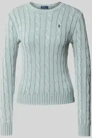 Ralph Lauren Gebreide pullover met kabelpatroon, model 