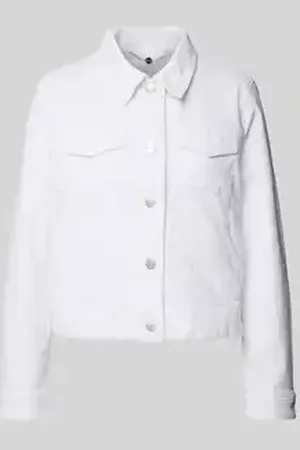 Marc Cain Regular fit jeansjack met borstzakken