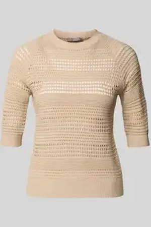 Christian Berg Gebreide pullover met ronde hals